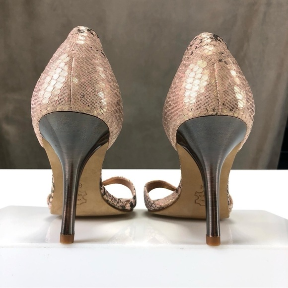 Marciano rose gold python print heels Size 6 - Picture 6 of 11